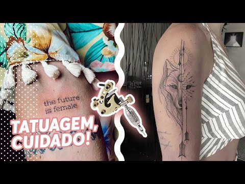 COMO CUIDAR DA TATUAGEM: 5 DICAS PARA A CICATRIZAÇÃO PERFEITA | Juliana Franceschi