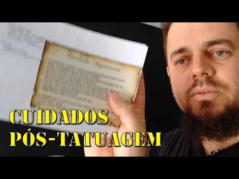 Cuidados pós Tatuagem